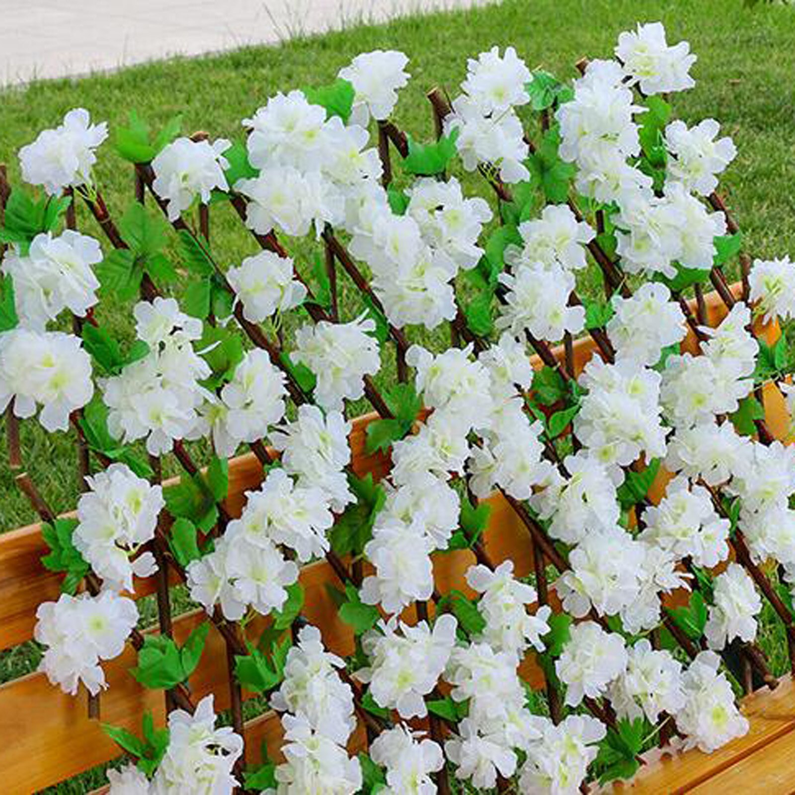 Expanding Fence Retractable Fence Screen With Plant Expandable Fence Privacy High Material Easy Installation Fencing