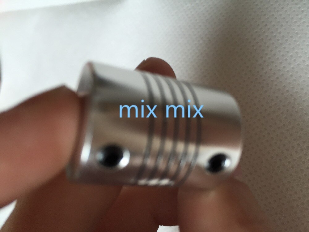 Fixmee 1Pcs 6X6 Mm Motor Jaw Shaft Coupler 6 Mm Tot 6 Mm Flexibele Koppeling Od 19X25Mm Brand