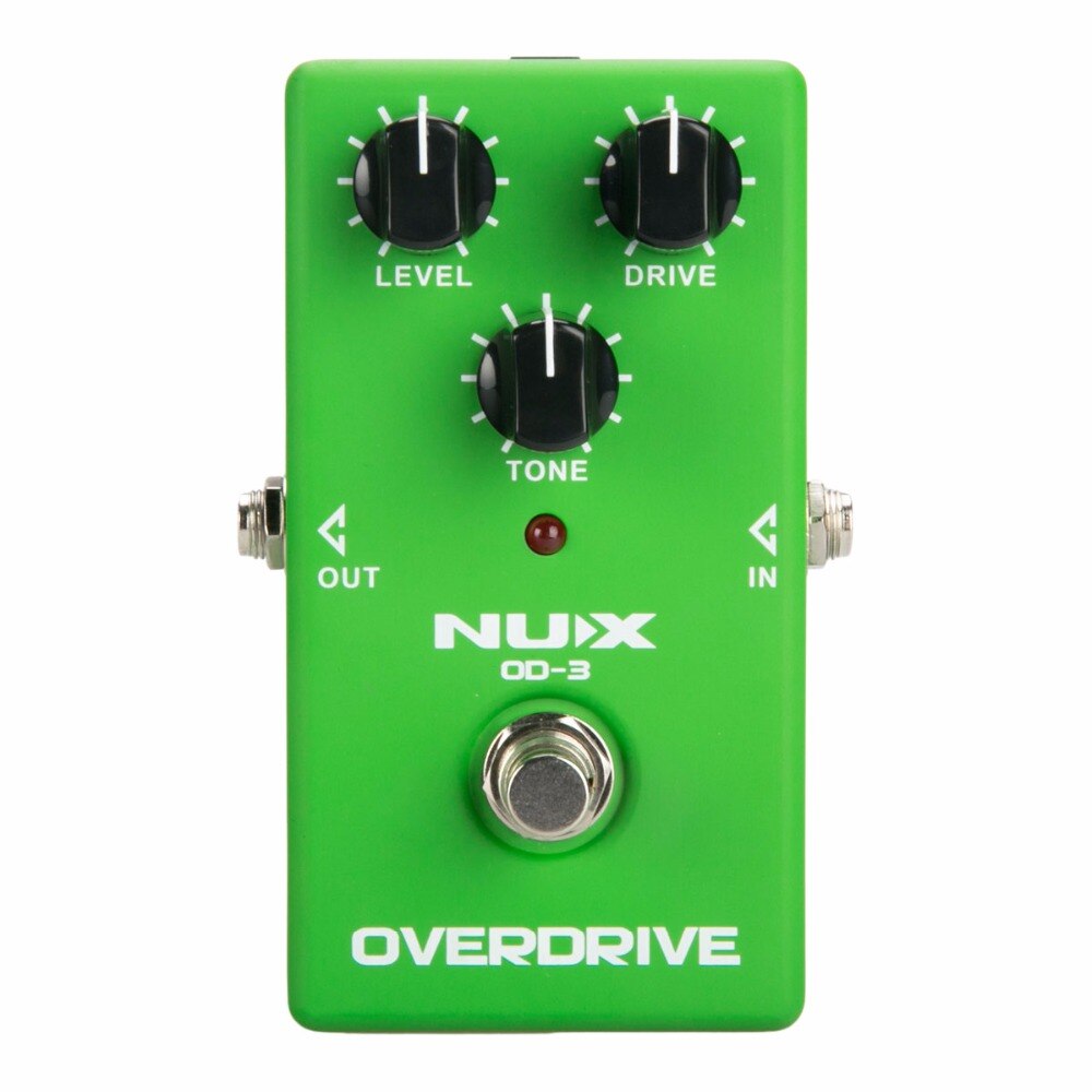 NUX OD-3 Overdrive Electric Guitar Effect Pedal True Bypass Warm tube natural overdrive sound Guitar Pedal