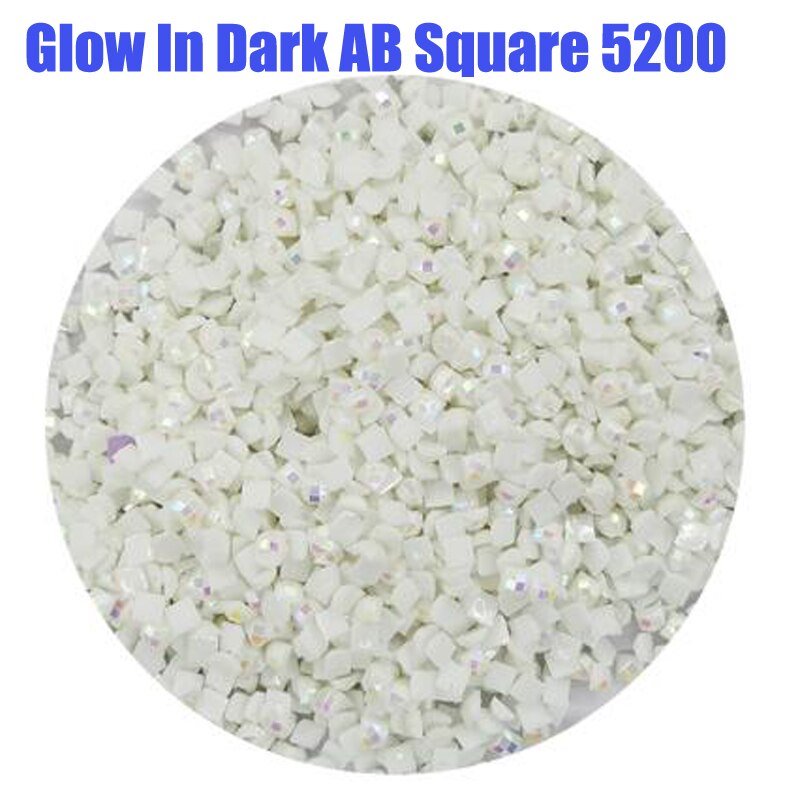 Ascher Steen Glow In Donker Ab Vierkante Dmc 5200 Ronde Voor Diy Diamant Schilderen Kruissteek Borduurwerk Strass Mozaïek Home decor: 50*50cm / Light Grey