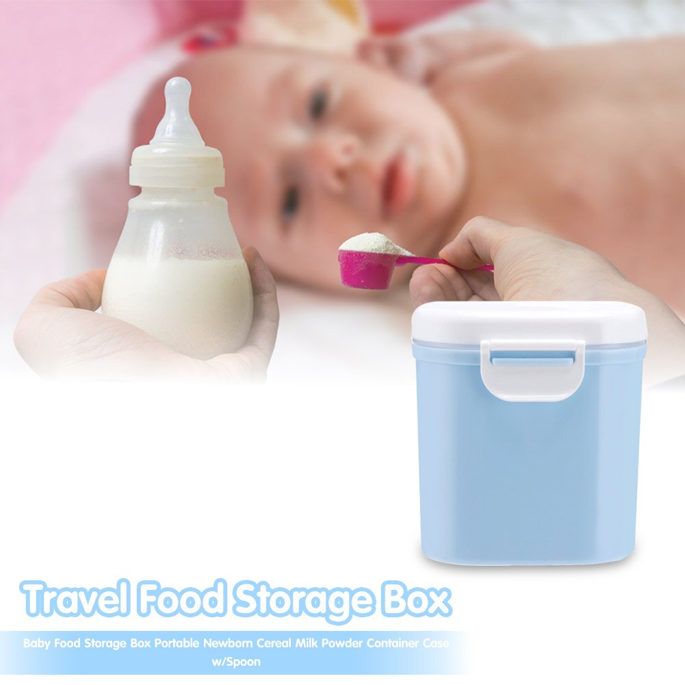 Baby Milk Powder Container Formula Dispenser Travel Sealed Food Storage Box