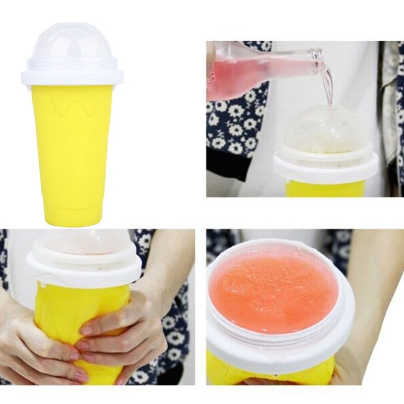 Slushy Mug Slush Ice Maker Machine Freeze Cup for Household DIY Milkshake Water Ice in Seconds