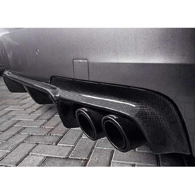 1PCS Universal DUAL Exhaust Tip Matt carbon fiber exhaust pipe tail quad exhaust muffler tip