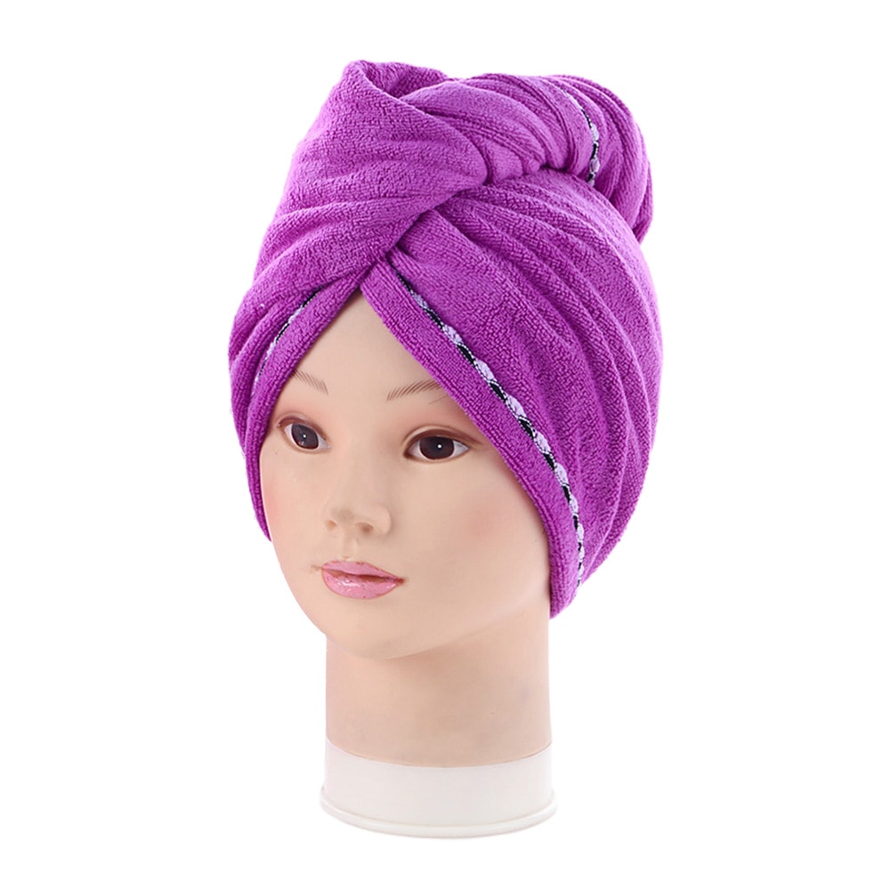 Quick Water Absorption Enlarge Practical Wrap Turban Bath Microfiber Time Saving Cap Thickened Drying Towel Showering Non Slip