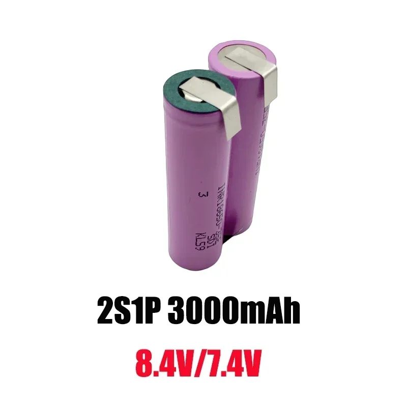 5S2P 3S1P 5S3P 4S1P 5S1P 6S1 2S2 6S2P18650 3.7V 8.4V 12.6V 16.8V 21V 18V 25.2V lithium battery Electric drill Tool battery cell: Ivory
