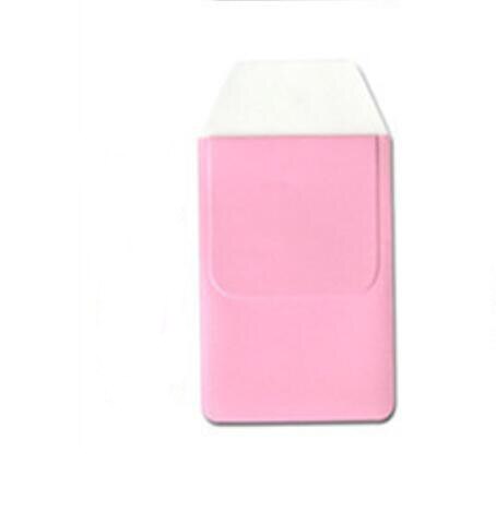 Xrhyy pvc pennficka skydd pennor pekare märke anteckningar korthållare organisatör för penna läcka skola sjukhus kontorsmaterial: Rosa