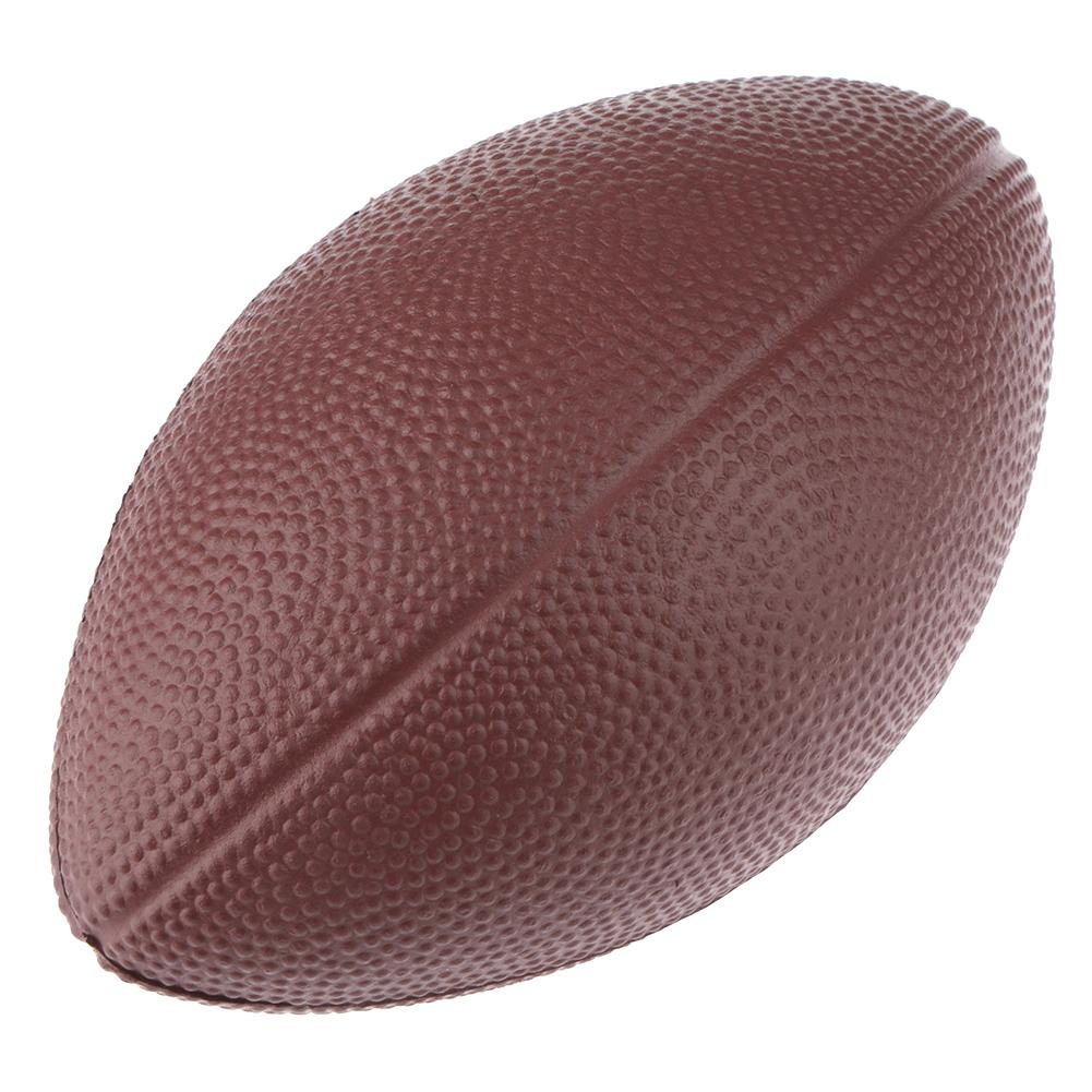Mini Soft Standard PU Foam American Football Soccer Rugby Squeeze Ball Kids Adults Birthday Football （Color Random）