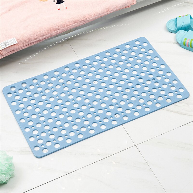Bathroom Bathtub Anti-Slip Floor Mat Strong Suction Cup Lengthened Massage Bath Mat Shower Bathtub Mat