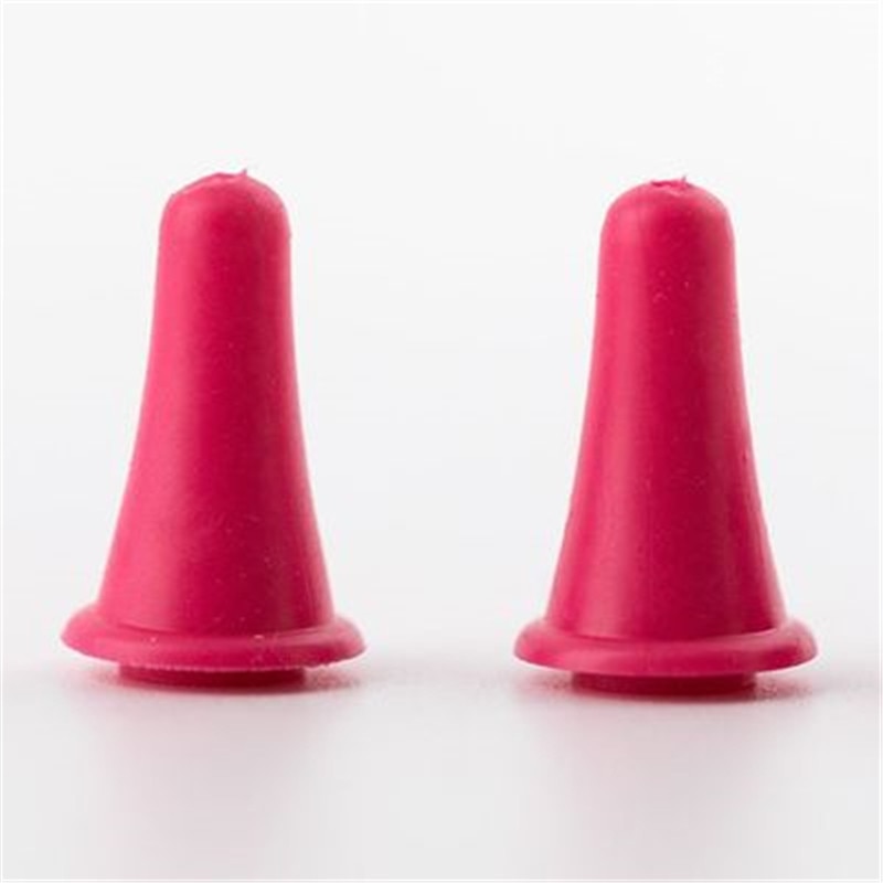 1/10 Pcs Rubber Cone Shape Knit Knitting Needles Cap Tips Point Protectors for Knitting Craft Sewing Accessories