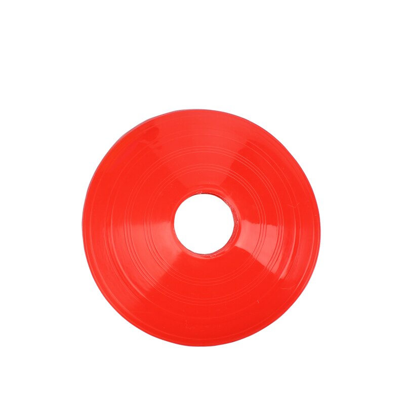 10 Football Round Mouth Logo Disc Multi-color Soft Round Mouth Dial Flexible Plastic UFO Obstacle Self-training Equipment