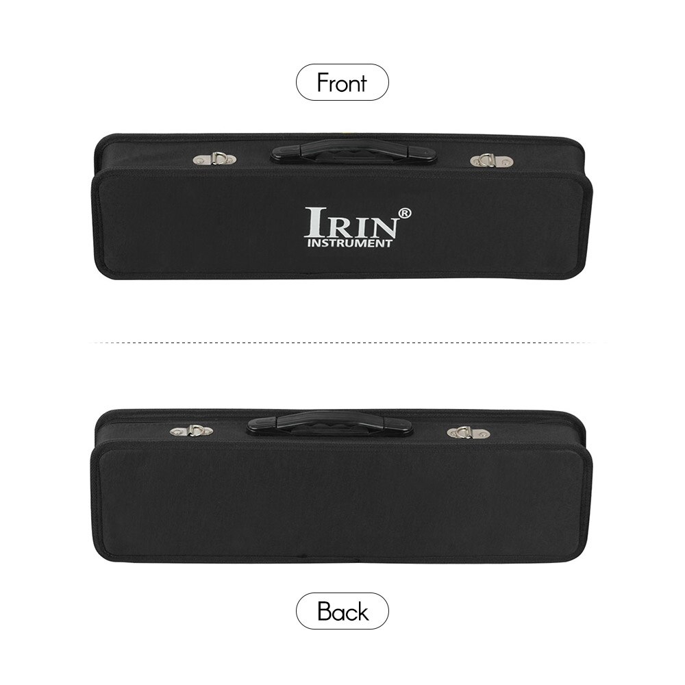 IRIN I-37R 37-Key Melodica Carrying Case Piano Style Mouth Organ Instrument Traval Bag with Shoulder Strap Handle