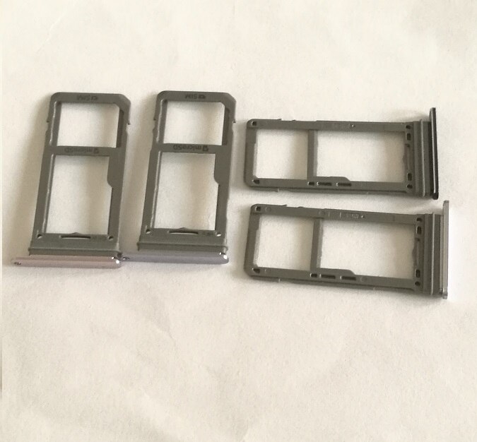 Adaptador de soporte de bandeja de tarjeta SD con ranura para tarjeta SIM única para Samsung Galaxy S8 G950 S8 Plus G955