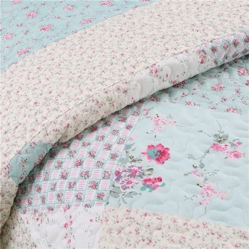 Couvre-lit/couette/couette/couette | 1 pièce, imprimé floral décontracté, , style européen, couette, couette, été