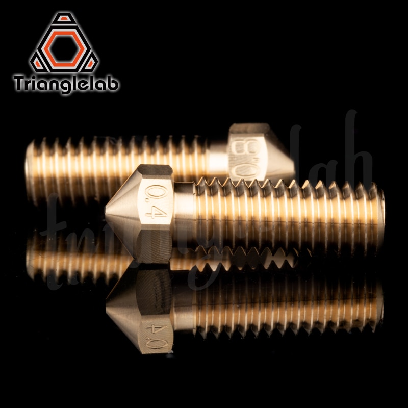 trianglelab T- Volcano Nozzle 1.75MM Large Flow custom models for 3D printers hotend for E3D volcano hotend J-head