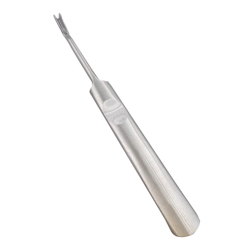 V typ nail art pusher remover manikyr skönhet herramientas dead skin pusher 1pc nagelverktyg