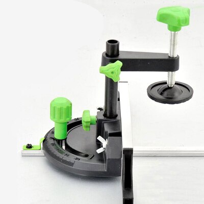 Scie à Table pousser angle droit gousset angle règle bois bricolage accessoires guide règle scie à table pousser bois menuiserie scie à table