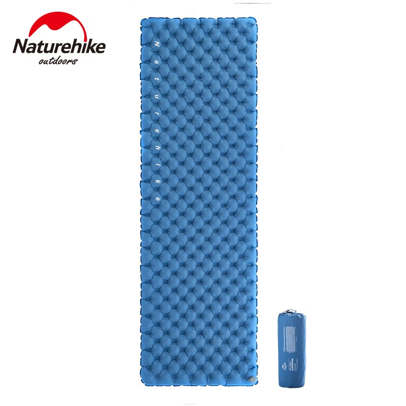 Naturehike 40D Nylon Tpu Dubbele-Airbag Camping Opblaasbare Mat Ultralight Tent Matras Slapen Luchtkussen Voor Outdoor Reizen