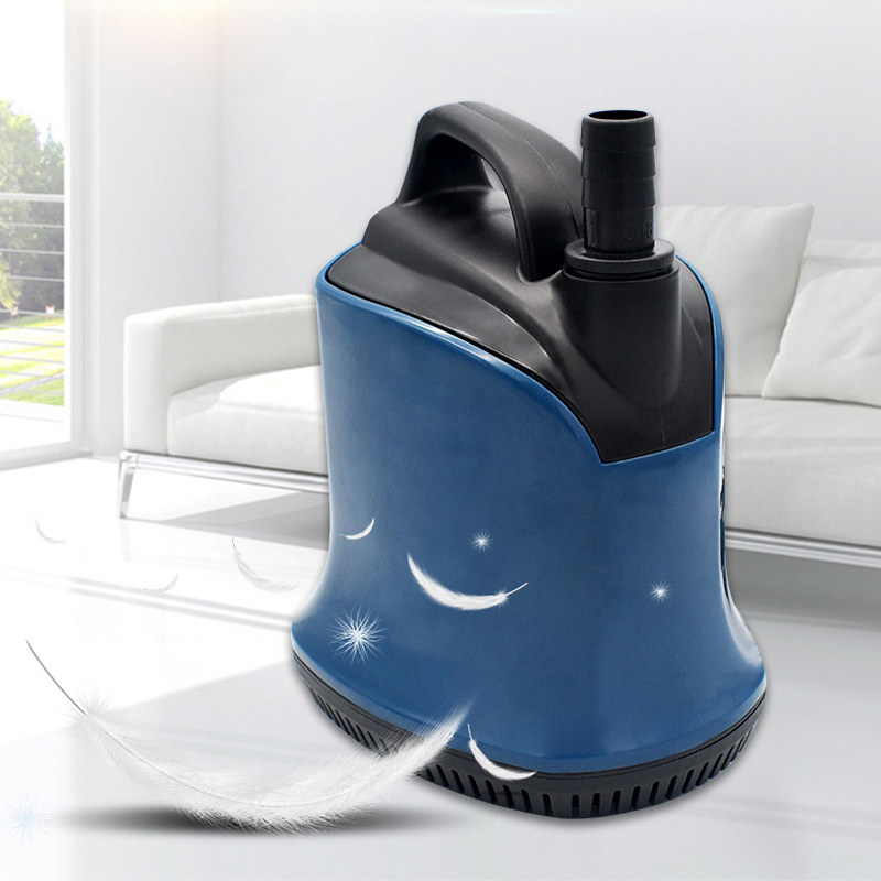 Ultra-Quiet Water Clean Filter Pump Submersible Pump Low Water Level Bottom Suction Circulating Fish Pond Aquarium Tank Fountain