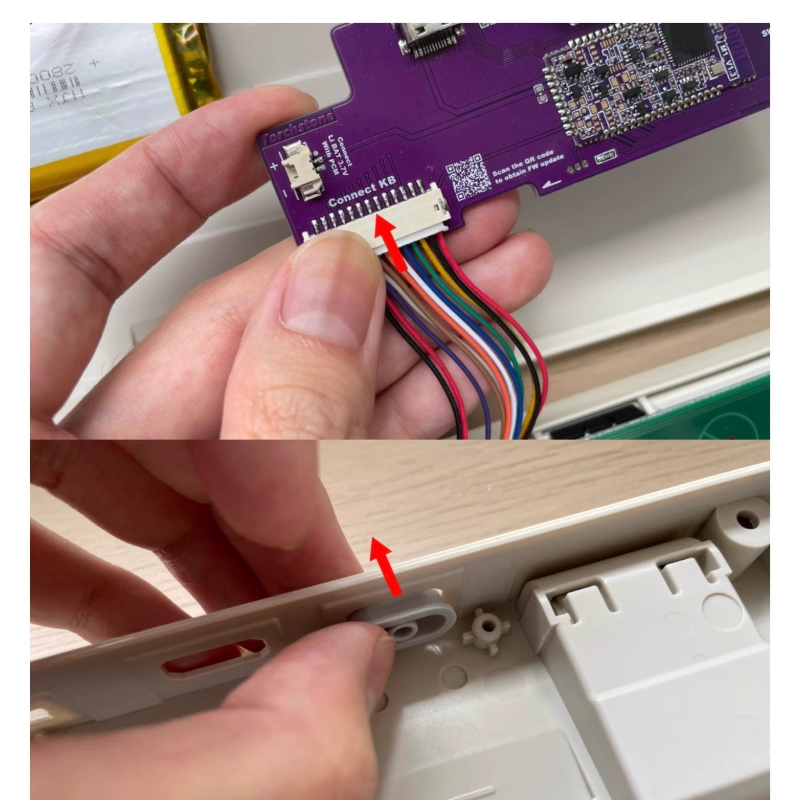 HHKB-Kit inalámbrico multimodo, teclado capacitivo personalizado, con cable, Bluetooth, 2,4G, Control inalámbrico, receptor de batería, jugadores DIY