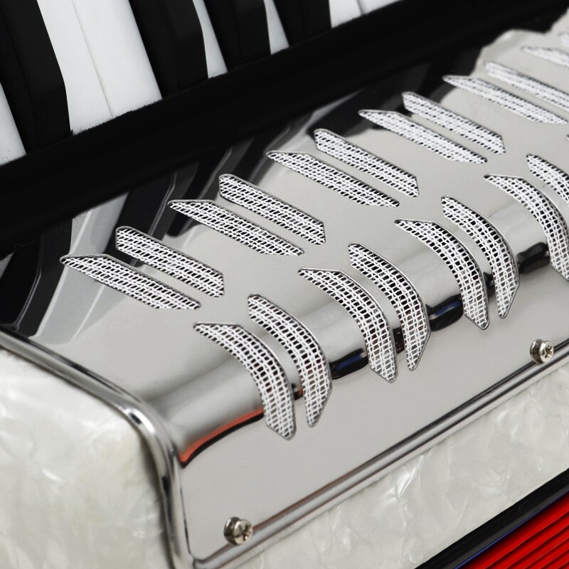 Mini accordéon à 17 touches, Instrument de musique éducatif, bande de Cadence, pour enfants et adultes