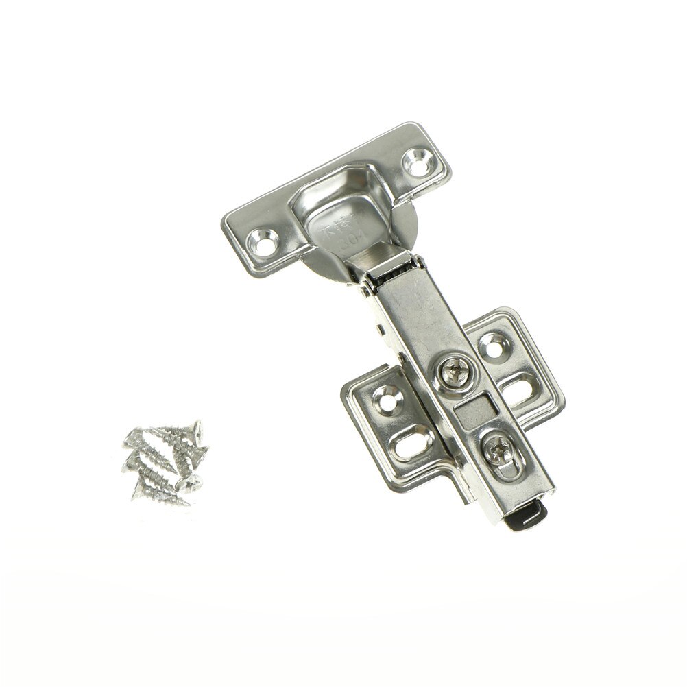 One Piece 35mm Soft Close Full Overlay Hydraulic Hinges Cabinet Kitchen Door Hinge Cup Half Overlay Insert Embed Hinges