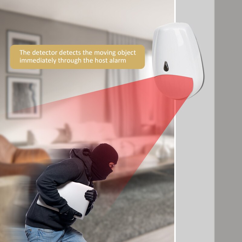 Wireless PIR Sensor Pet Immunity Motion Sensor Detector 433MHz/868MHz Alarm For ST-VGT ST-IIIB Smart Home Security System Sensor