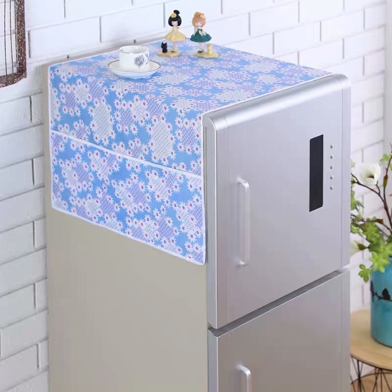 WaterProof Washing Machine Cover Refrigerator Dust Cover 70x170cm Refrigerator Covers Dustproof Fridge Cover Storage Organizer
