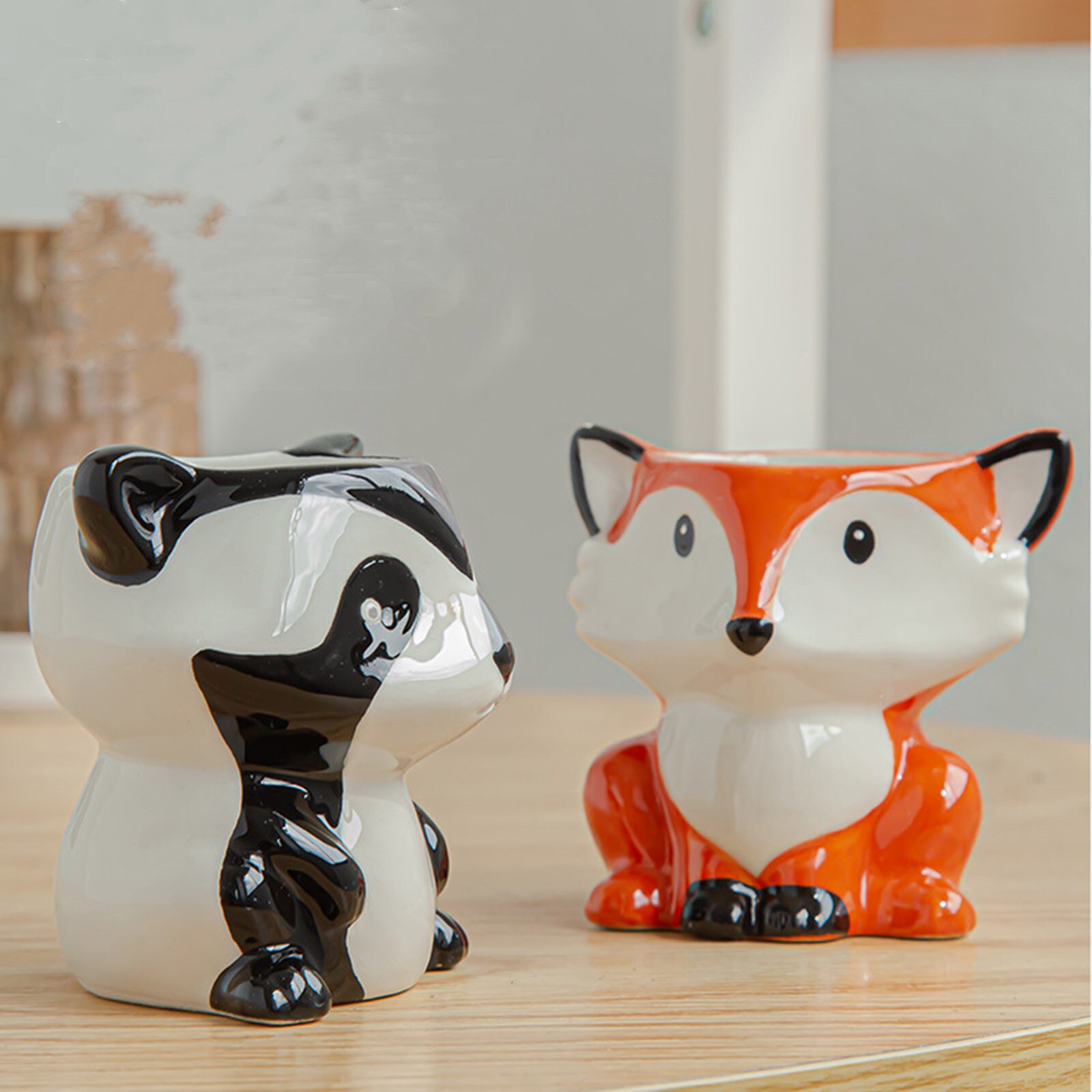 Simpatico vaso da fiori per animali vaso in ceramica fioriera vaso da interno vaso per piante succulente decorazione per la casa decorazione artigianale Macetas Decorativas