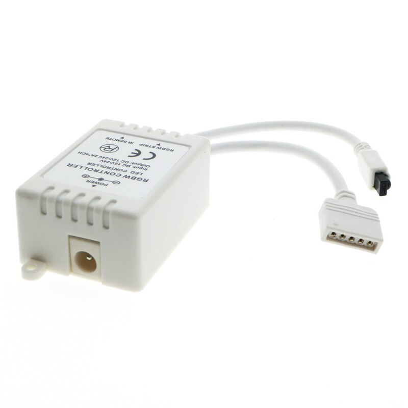 Controlador de tira LED 24V DC 12V IR remoto 40 44KEY RGBW Control regulador tira RGB luz SMD 5050 2835 tira de luces LED