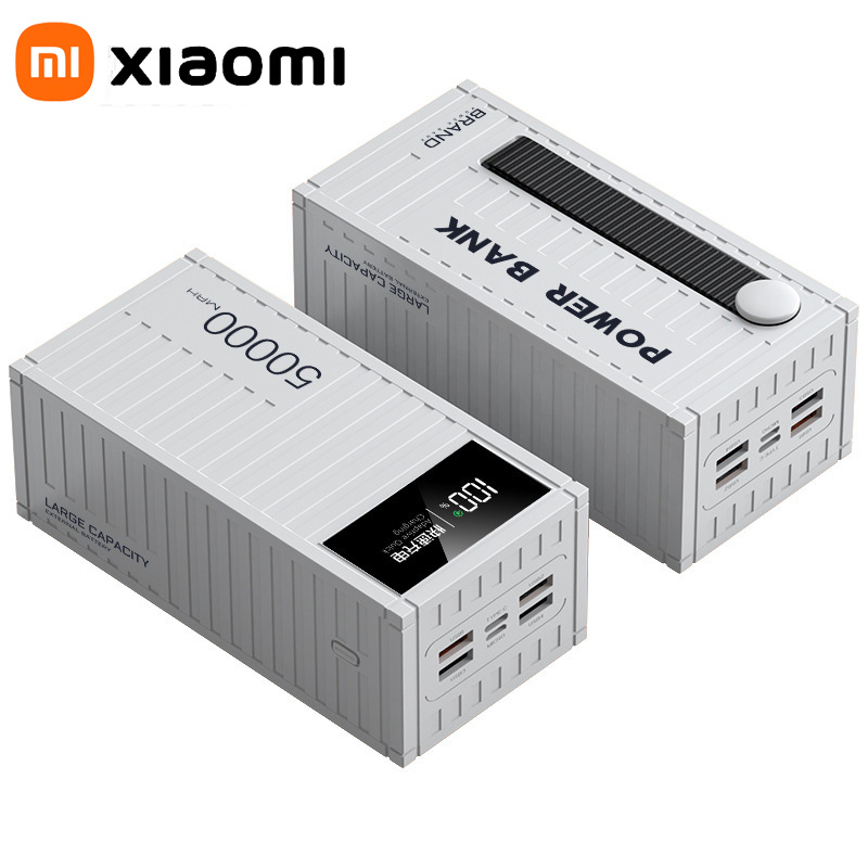 Xiaomi 50000mAh Large Capacity Portable Charging Power Bank With 6 Interfaces Supporting 120W Fast Charging Suitable For iPhone: Orange