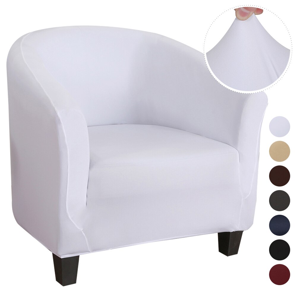 1 sæde sofa slipcover stretch betræk til lænestol sofa sofa stue enkeltsæde møbler elastisk sofa lænestol betræk: 01
