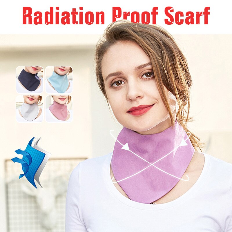 Cache-cou Anti-radiation, Protection pour le cou, écharpe, bouclier de Protection pour les radiations de la tyroïde, ordinateur