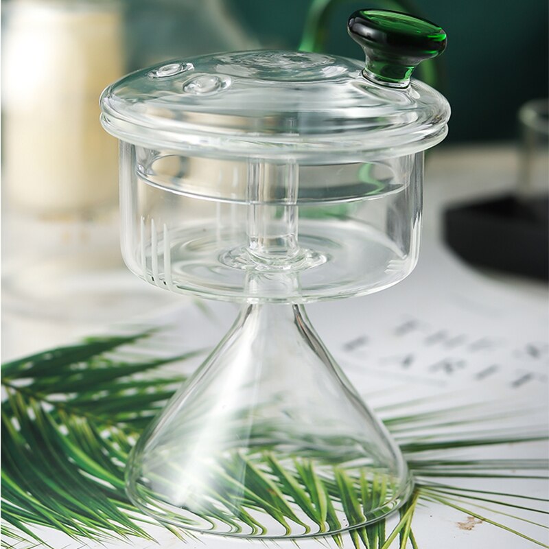700/1400ml stor kapacitet glas te gryde kog te ware glas dampende tekande gaskomfur varmebestandig glas gryde vand kedel