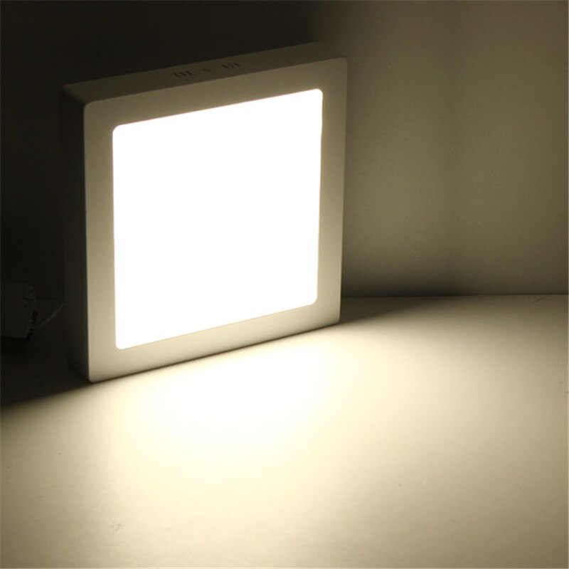 Ultra Heldere 9W 15W 25W Led Panel Light Vierkante Vorm Led Opbouw Plafondlamp AC85-265V, led Driver Omvatten