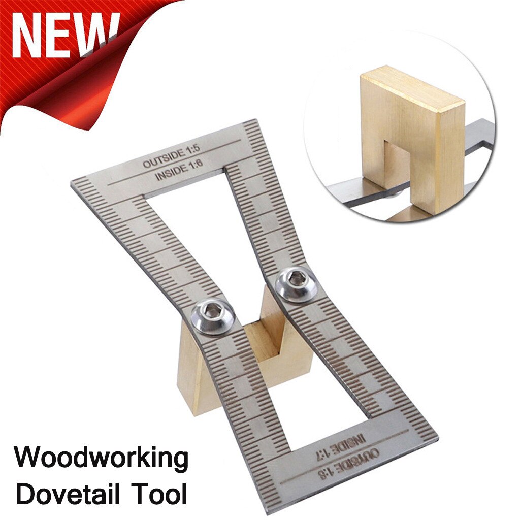 #20 Dovetail Jig Marker Honing Guide Gauge Slopes Router Table Saw Woodworking Tool Home improvement Hand Tools