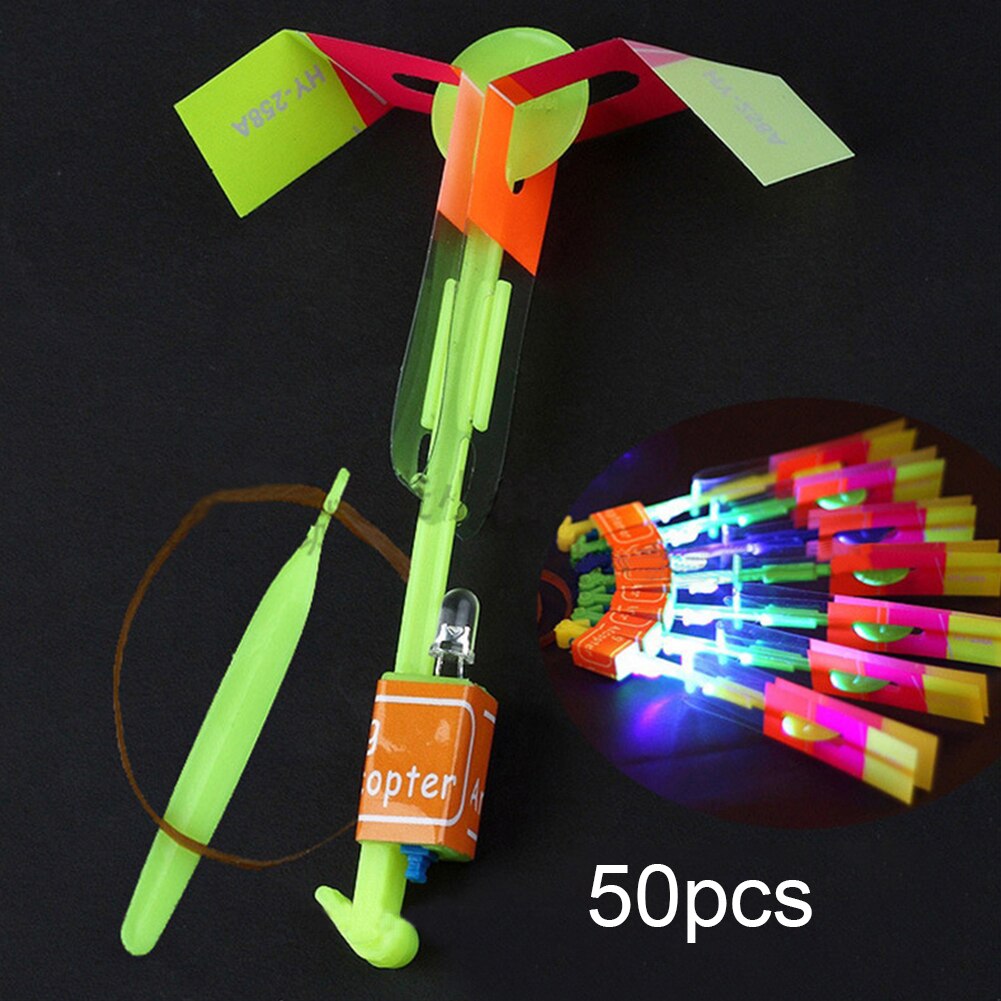 Flash copter helikopter flyvende paraply børn legetøj udendørs børn legetøj led flare flyer led flyvende fantastisk pil