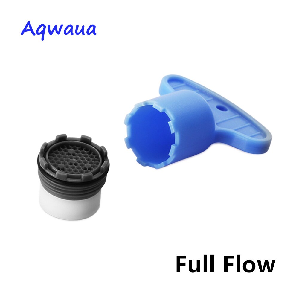 Aqwaua Wasserhahn Belüfter Verstecken-in Ader 16,5 MM 6- 8L Auslauf Filter Bubbler Mit DIY Installieren Werkzeug einstellen für Schlecht Wasserhahn für Küche: M16.5-einstellen