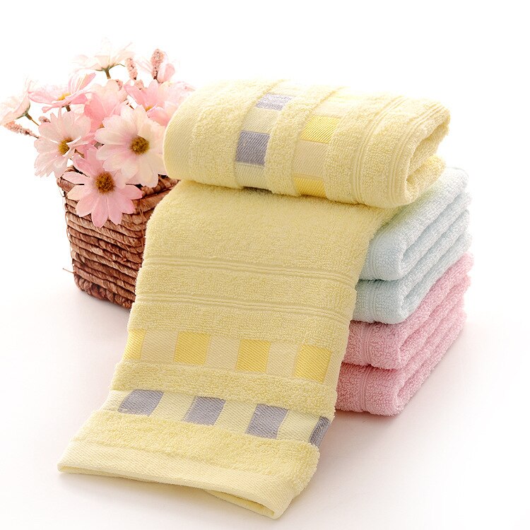 T020A Prijs Geel Blauw Roze 34Cm * 74Cm Hotel Thuis Gezicht Handdoek Of Handdoek