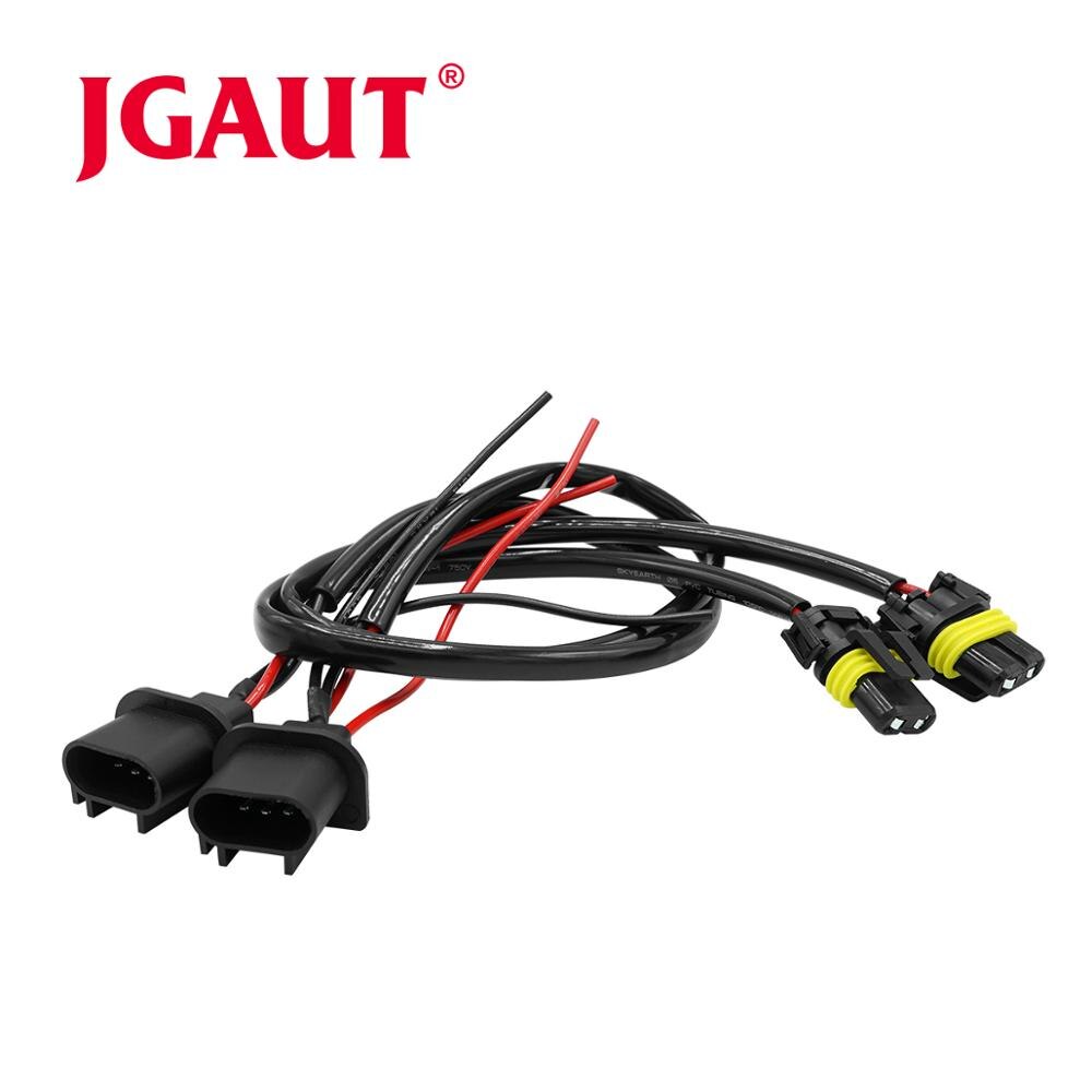 Connettore di ceramica H1 H4 H7 H4 H8 H9 H11 H13 9005 HB3 9006 HB4 9007 Spina Presa di Estensione Cablaggio prese Fili Adattatore