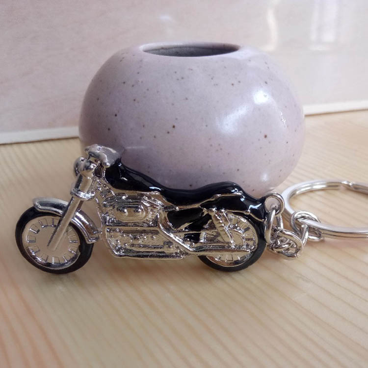 porte-clés moto breloque porte-clés en métal hommes femmes voiture porte-clés 4 couleur porte-clés meilleur bijoux