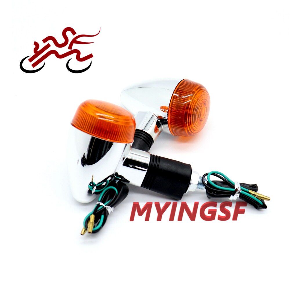 Virago, para yamaha xv 125/250/400/500/535/750 virago, lâmpada para pisca-pisca de motocicleta