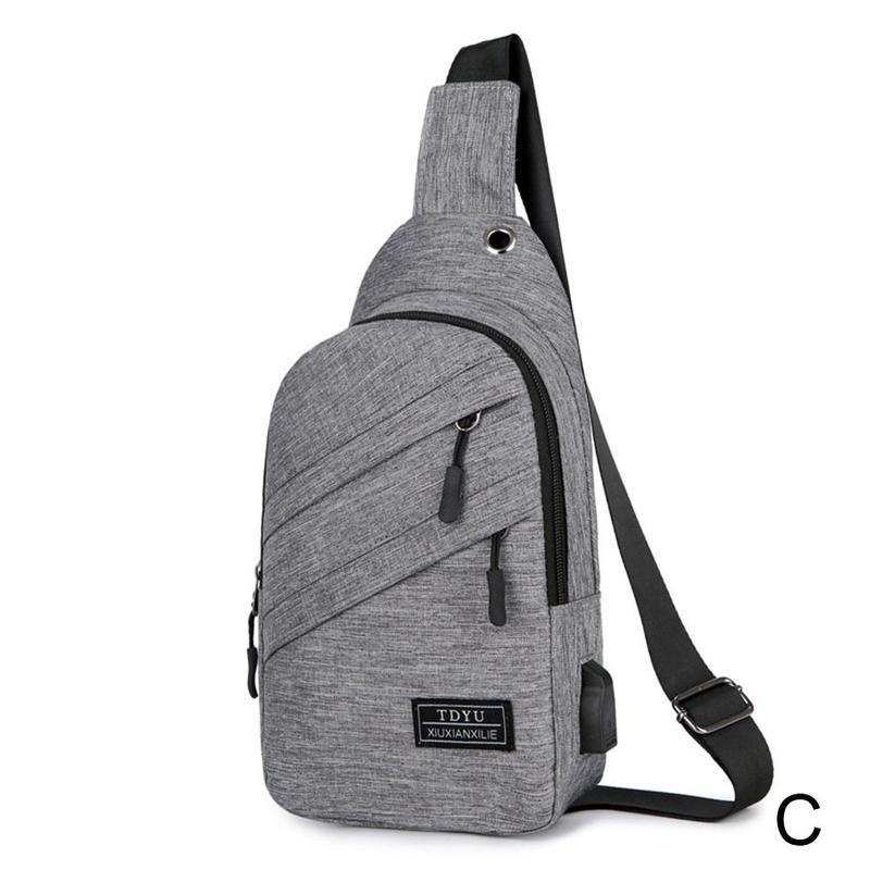 Mochila pequeña de viaje para hombre y mujer, bolsa pequeña Unisex, a prueba de agua, deportiva, cruzada, N8F3