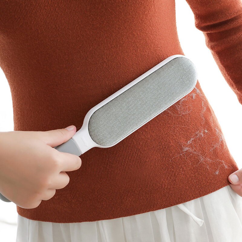 Brosse de nettoyage antistatique pour textiles et vêtements, pour retirer la poussière, les peluches, les cheveux et les poils d'animaux