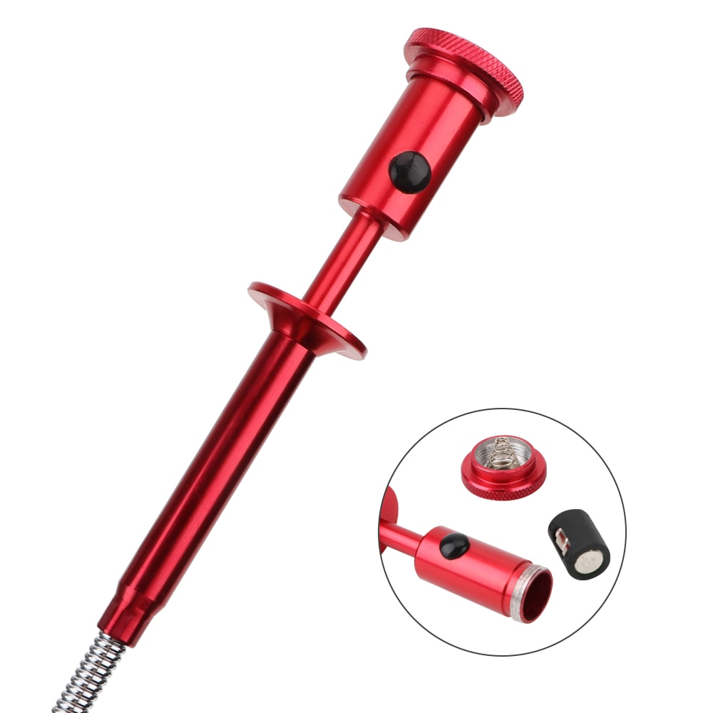 Niceyard Telescopische Flexibele Pick Up Tool Magneet + 4 Claw + Led Licht Magnetische Lange Lente Grip Riool Reiniging Pickup gereedschap