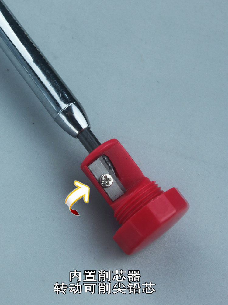 Marqueur de trous profonds, crayon mécanique de 2.8mm, Conduit métallique mince, peinture, utilisation en profondeur du marquage d'ingénierie au plomb épais