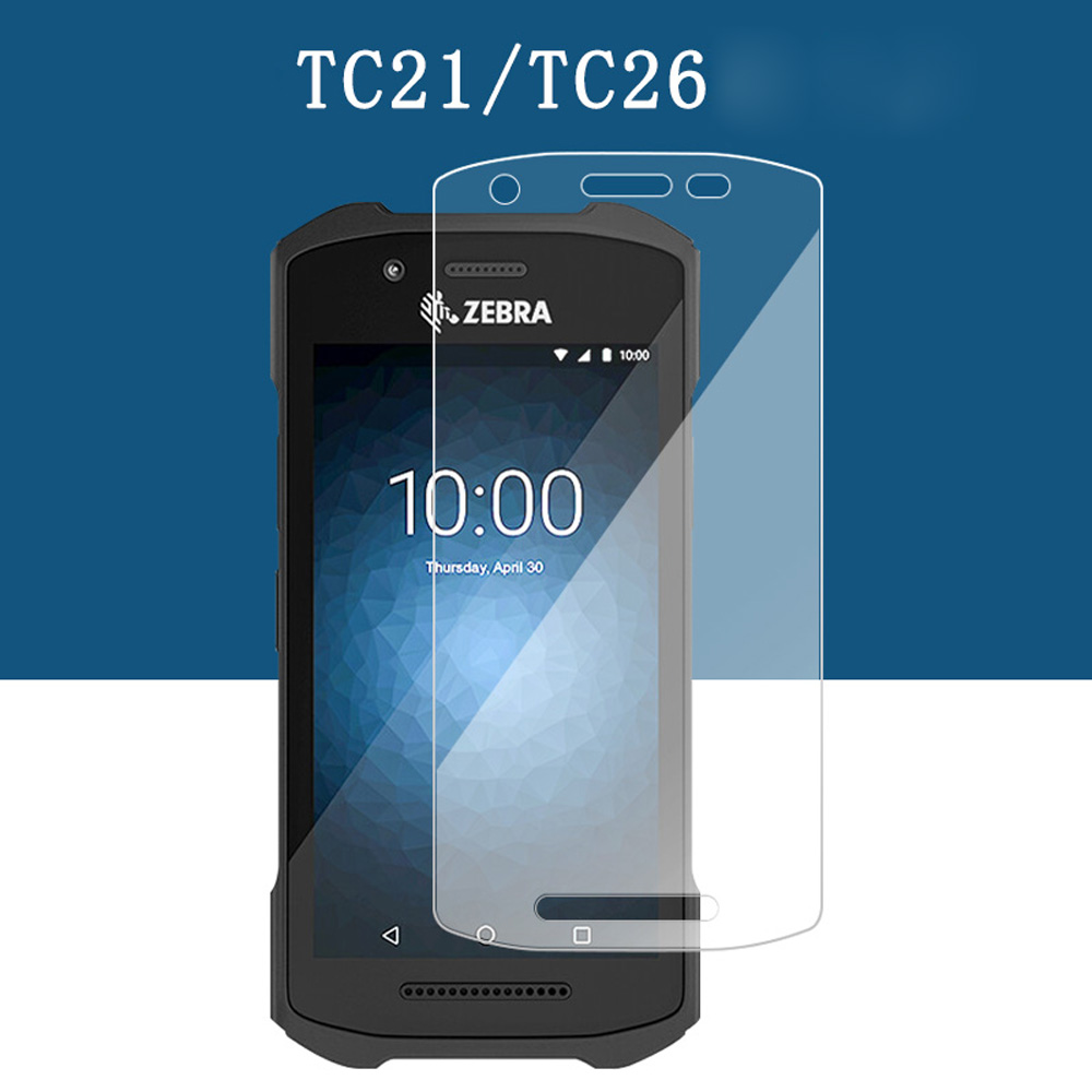 Schutzhülle aus robustem gummi für zebra  tn28 tn15 tc51 tc52 tc52x tc56 tc57 tc21 tc26 displayschutzfolie aus gehärtetem glas: Burgund