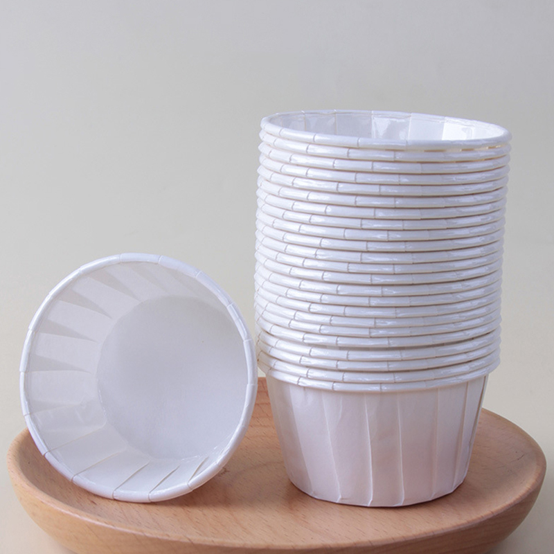 50Pcs Muffin Dessert Holder Cupcake Liner DIY Cake Wrappers Baking Cup Tray Case Cake Pastry Paper Cups Party Supplies: Chocolate