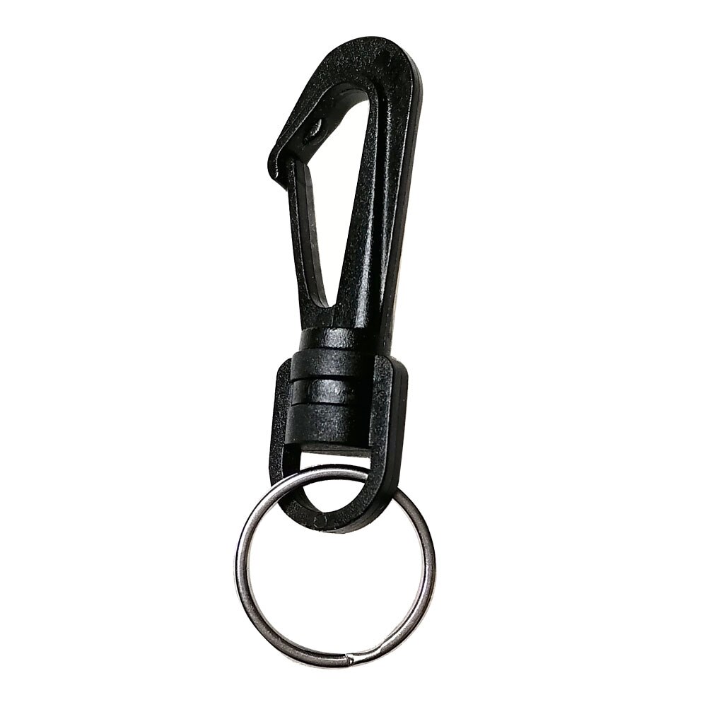 5/10pcs Scuba Diving Plastic Swivel Snap Hook Clip With Keyring for Camping Backpack Dive Light Compass Whistle Noise Maker