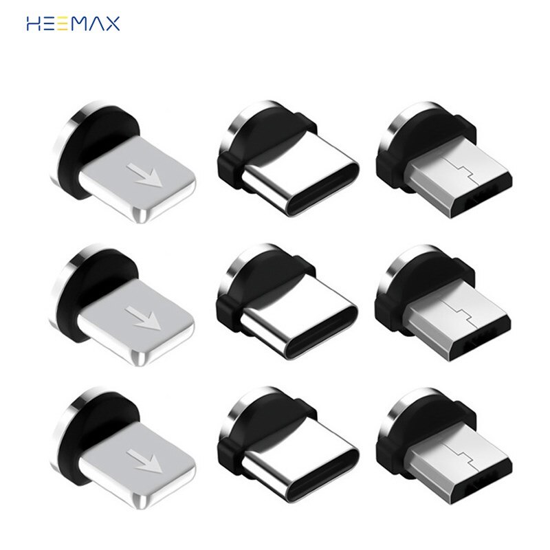 Magnetische Plug Voor Iphone Android TYPE-C Magnetische Sucker Hoofd 360 Graden Roterende Kop Opladen Functie Blind Zuig Instant