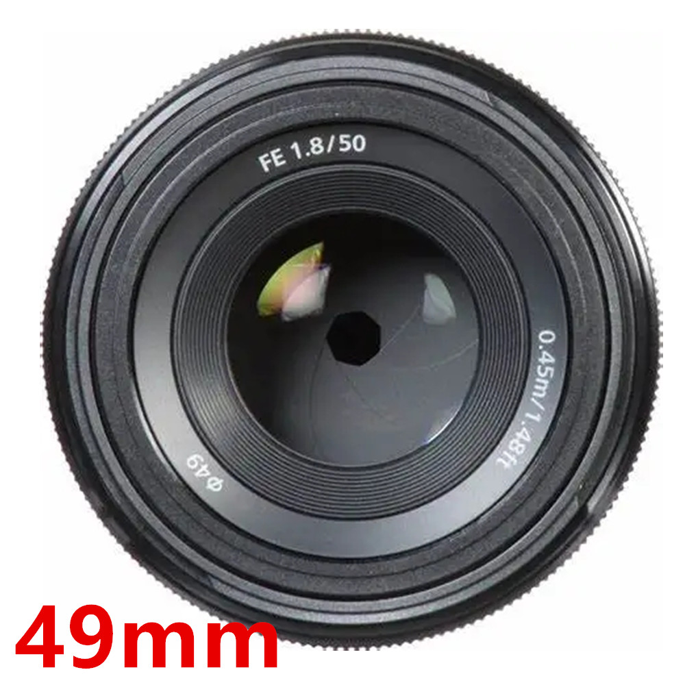 Lens Cap Cover for Yongnuo Canon Nikon Sony 50 mm Fixed Focal Length 50mm Lenses: Chocolate